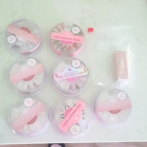 NEW Olive and June Nail lot of 7! Press ons! Minimalist nails